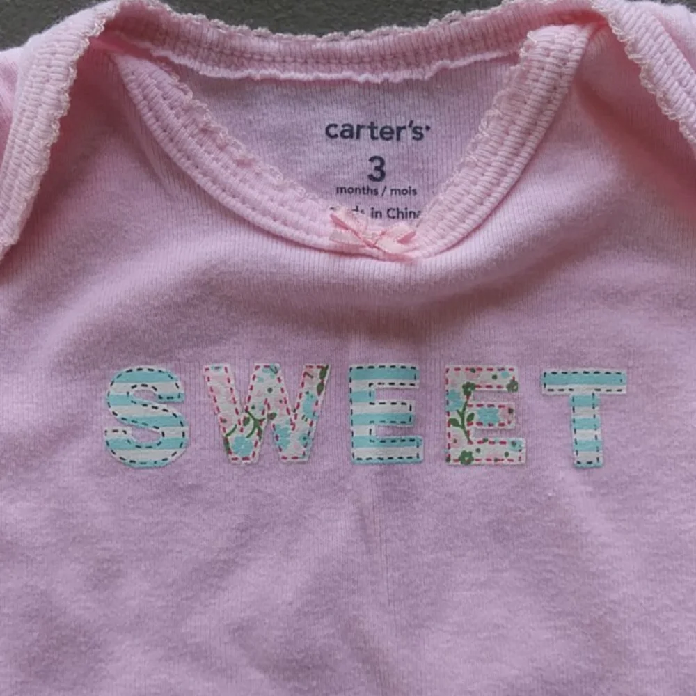 Carter's Baby Girl Matching Set, Size 3 Months